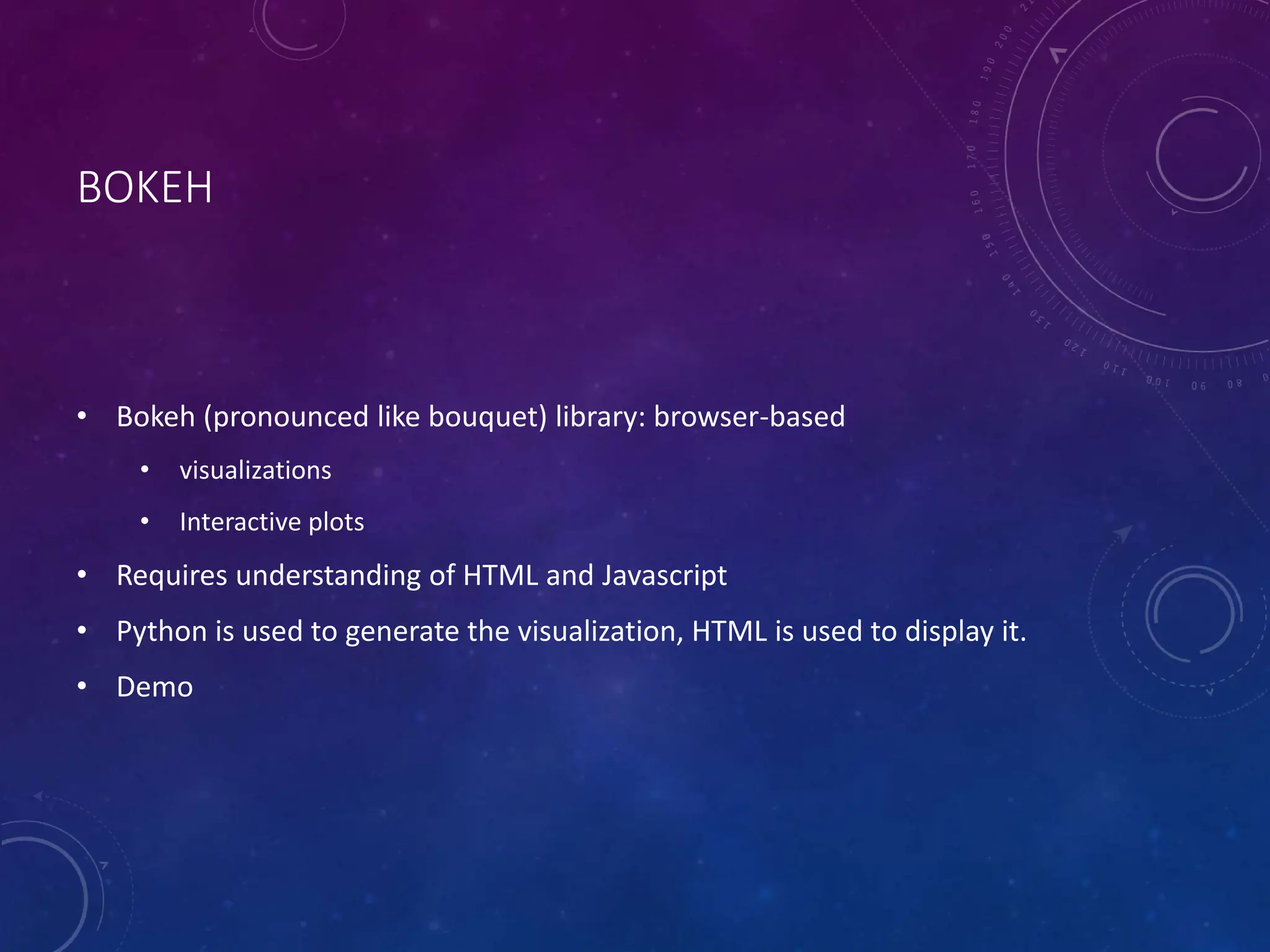 Data visualisation in python tool - a brief | PPT