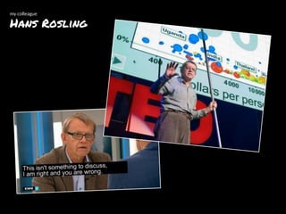 my colleague
Hans Rosling
 