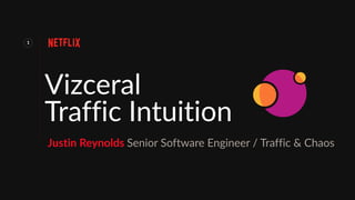 Vizceral
Traffic Intuition
1
Justin Reynolds Senior Software Engineer / Traffic & Chaos
1
 