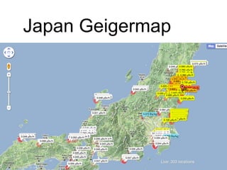 Japan Geigermap
 