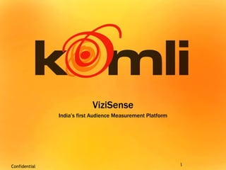 ViziSense India’s first Audience Measurement Platform 