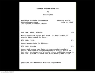 Sunday, October 30, 2011
 