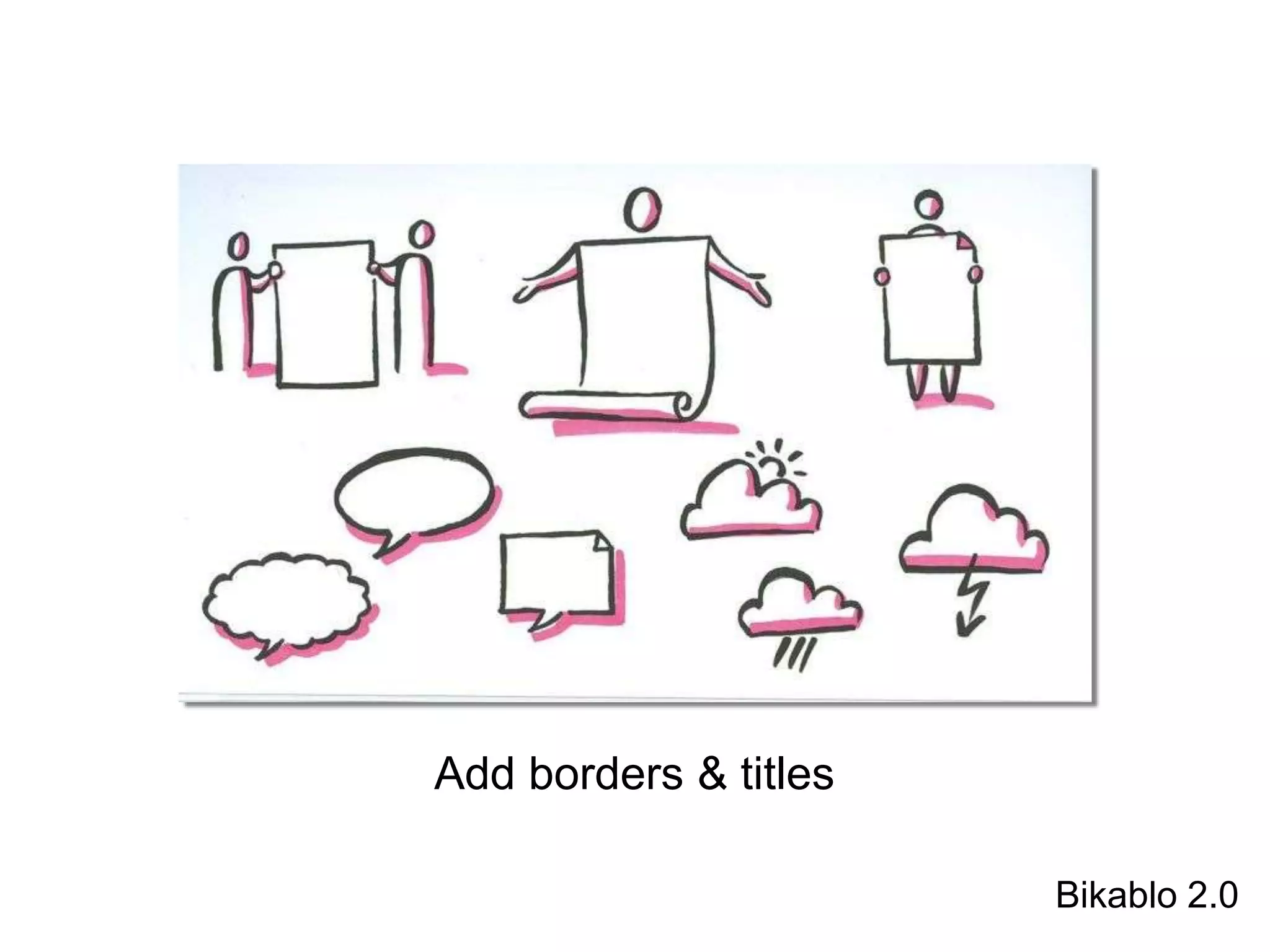 Bikablo 2.0
Add borders & titles
 