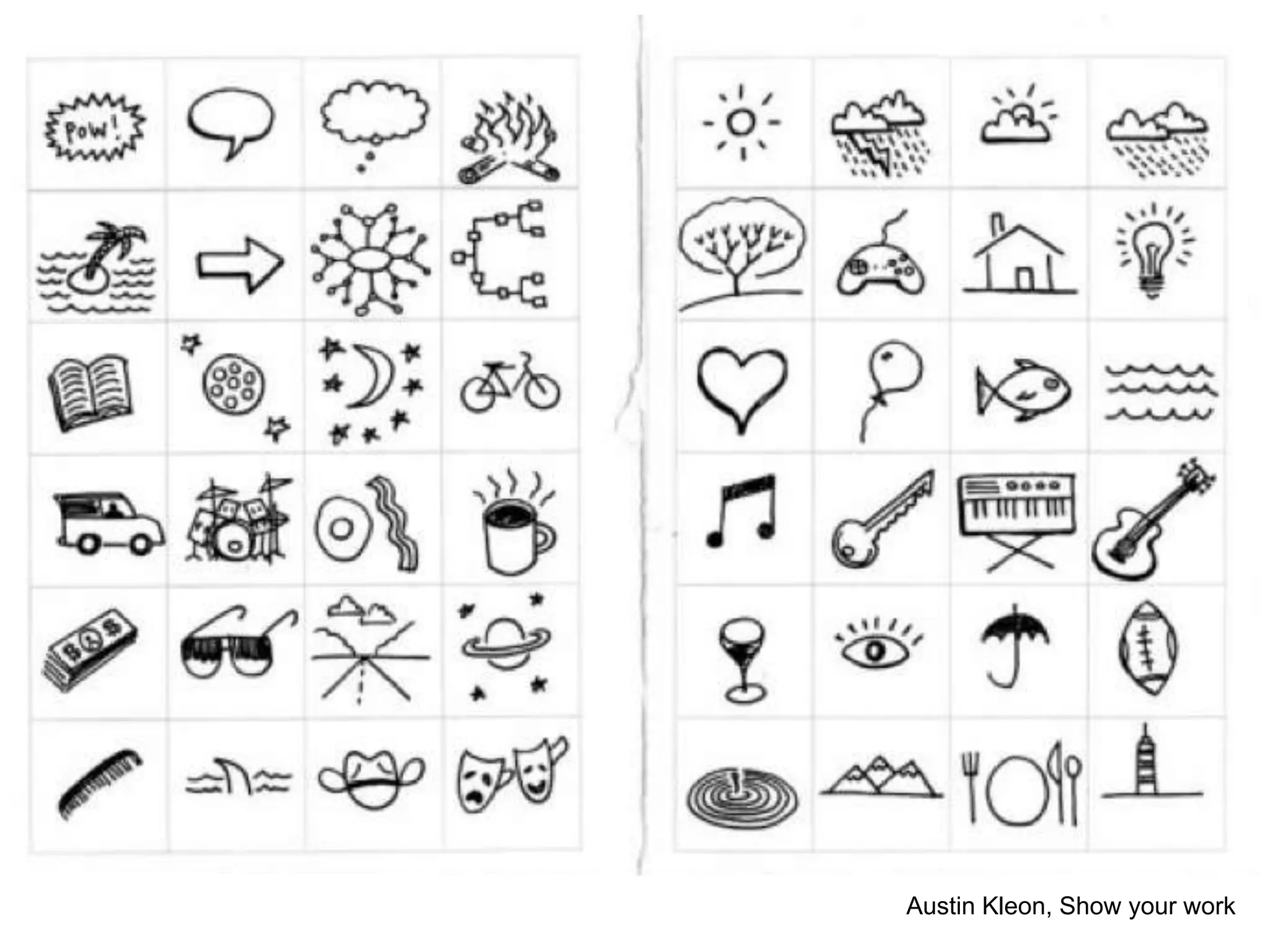 Austin Kleon, Show your work
 