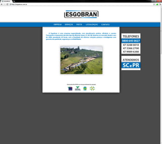 Site ESGOBRAN