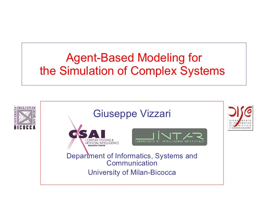 Tutorial On Agent-Based Modeling And Simulation – PPOX