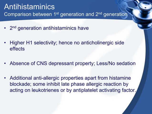 Histamine and antihistaminics | PPT