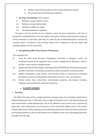 ANALYSIS OF SEWAGE TREATMENT AT JAFFNA | PDF