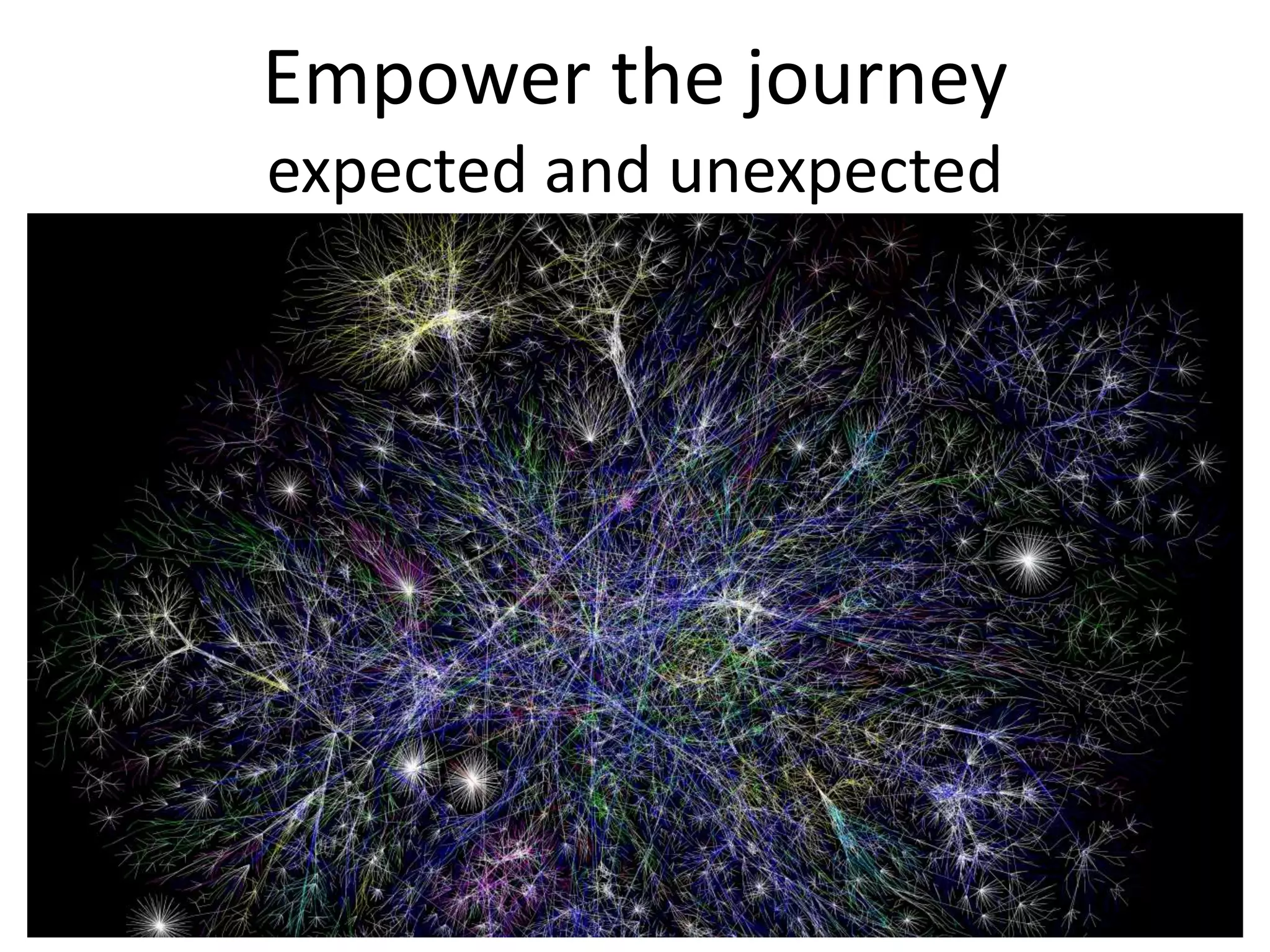 Empower the journey
expected and unexpected
 
