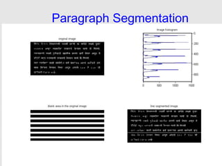 03/17/14 Devnagari Character Recognition 37of 62
3703/17/14
Paragraph Segmentation
 