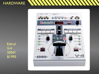 HARDWARE




           The Pioneer DVJ (...) locked the
           performer either into a pre-prepared
           set (w...