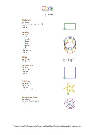 Pencil code 100 pequeños proyectos | PDF