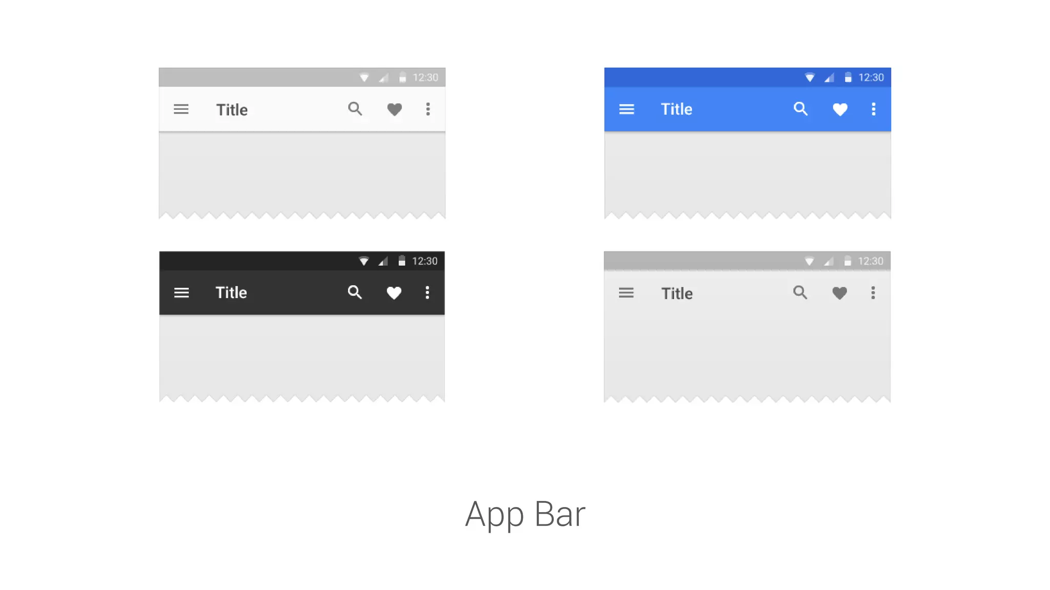 App Bar  