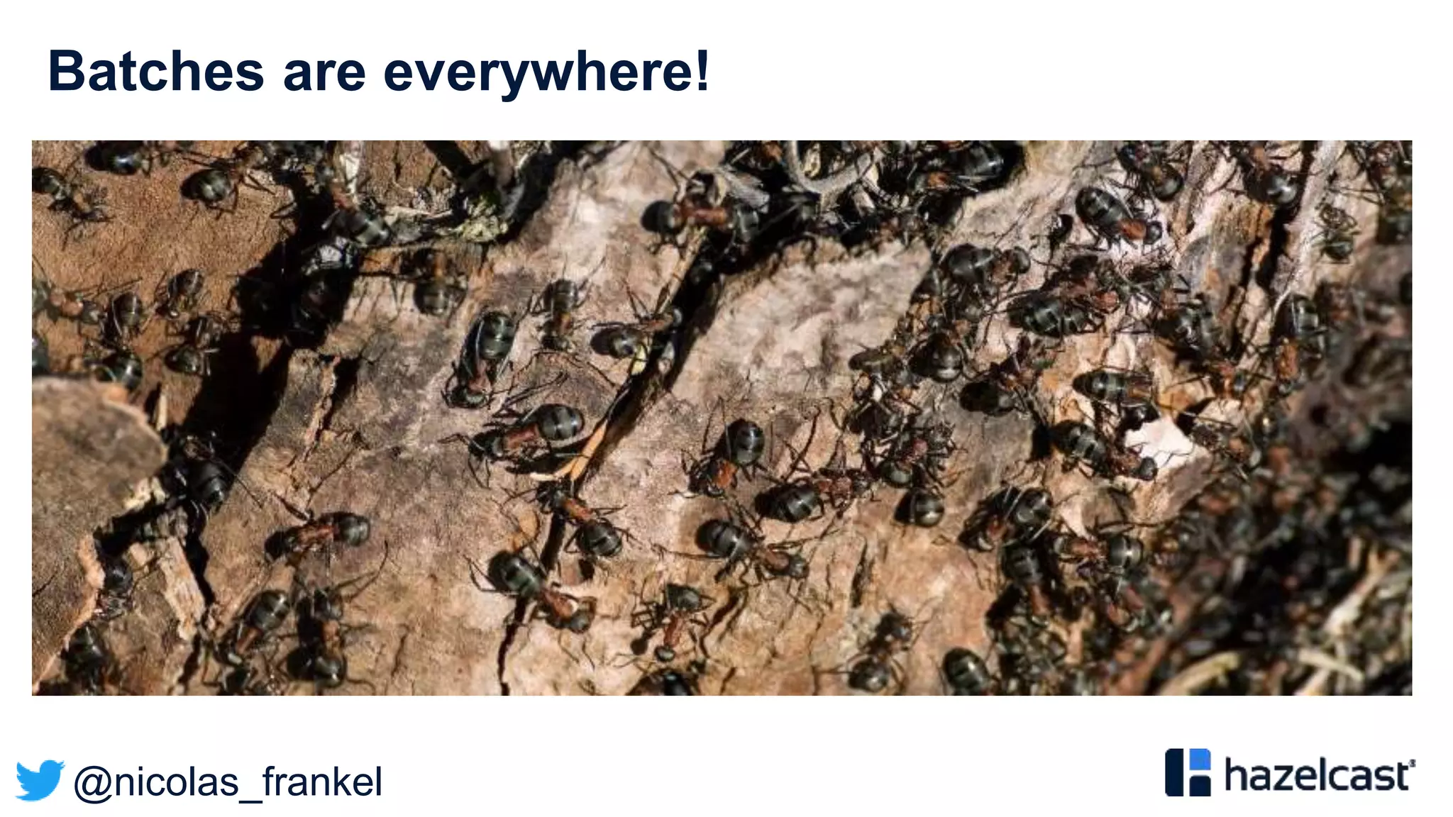 @nicolas_frankel
Batches are everywhere!
 