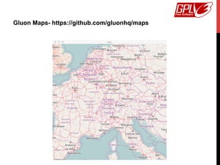 Gluon Maps- https://github.com/gluonhq/maps
 