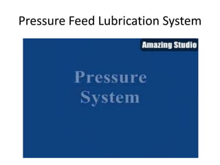 Pressure Feed Lubrication System
 