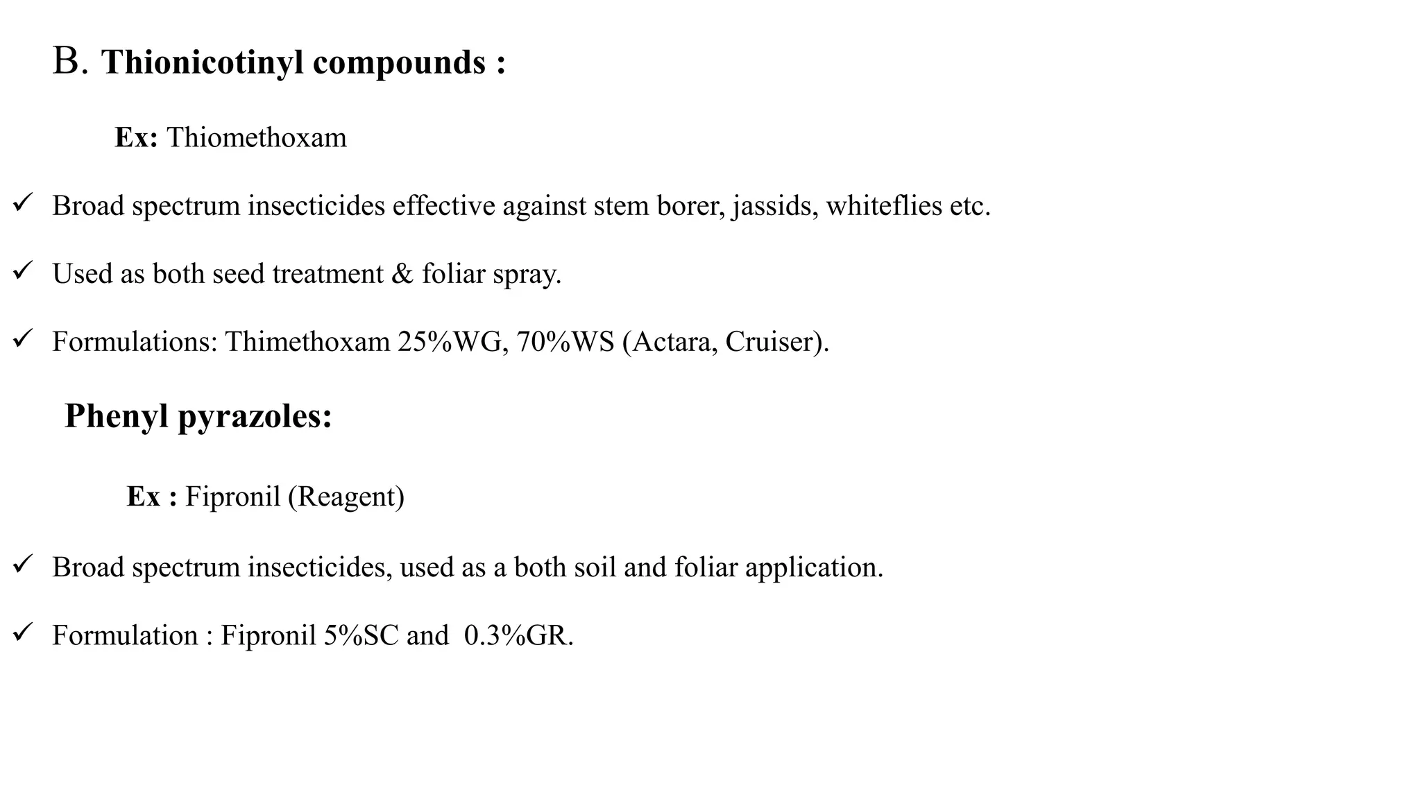 Classification of insecticides based on chemical nature | PPTX
