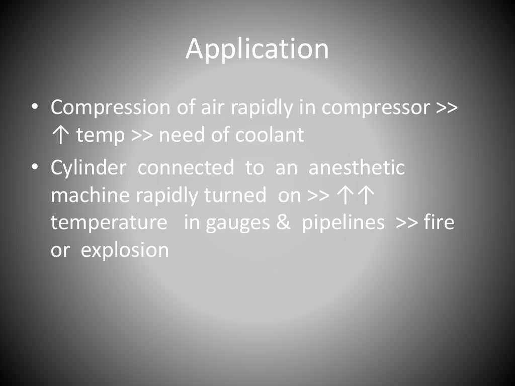 gas laws in anesthesia