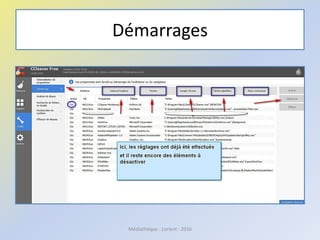 Démarrages
Médiathèque - Lorient - 2016
 