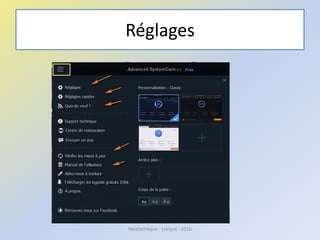Réglages
Médiathèque - Lorient - 2016
 