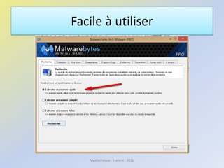 Facile à utiliser
Médiathèque - Lorient - 2016
 