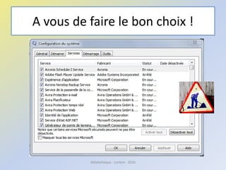 A vous de faire le bon choix !
Médiathèque - Lorient - 2016
 