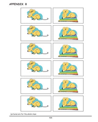 123
•	pictures are for the whole class
APPENDIX 8
 