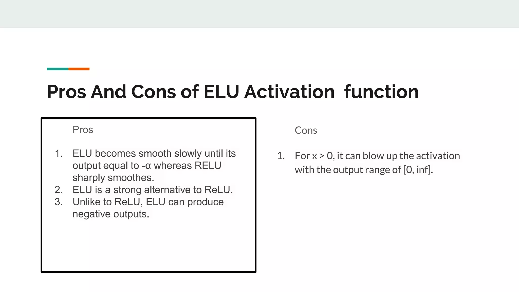 Activation functions | PPTX