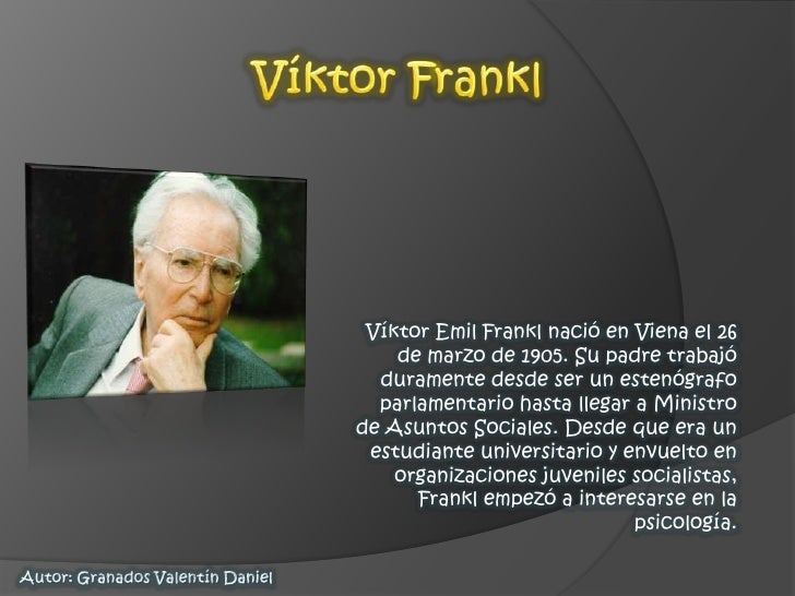 viktor frankl biografia en espanol viktor frankl biografia en espanol