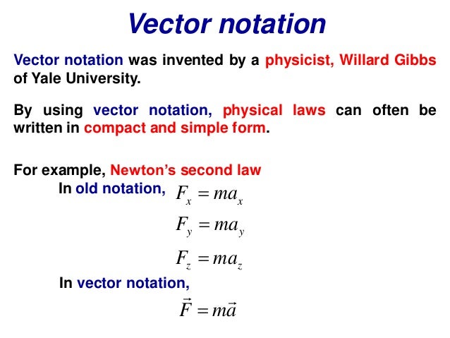 Vectors and Kinematics