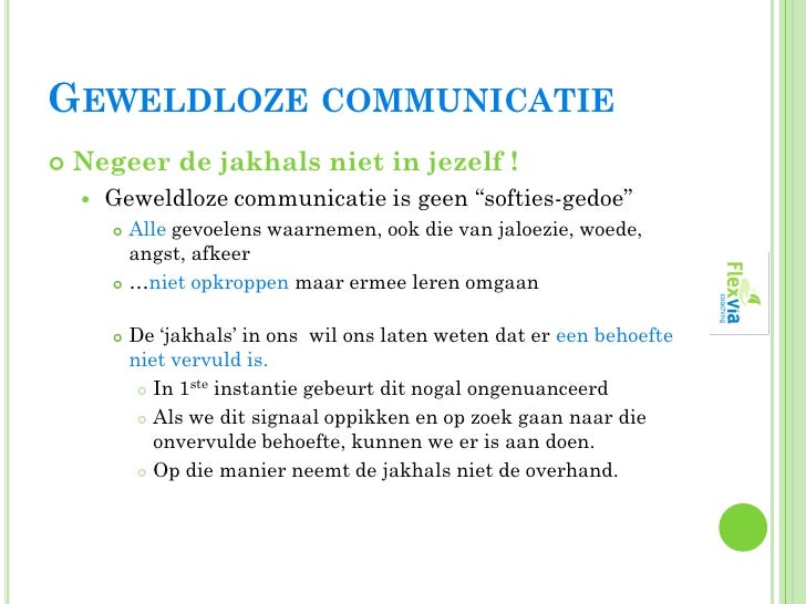 Vkw Conflicthantering Geweldloze Communicatie 20091202