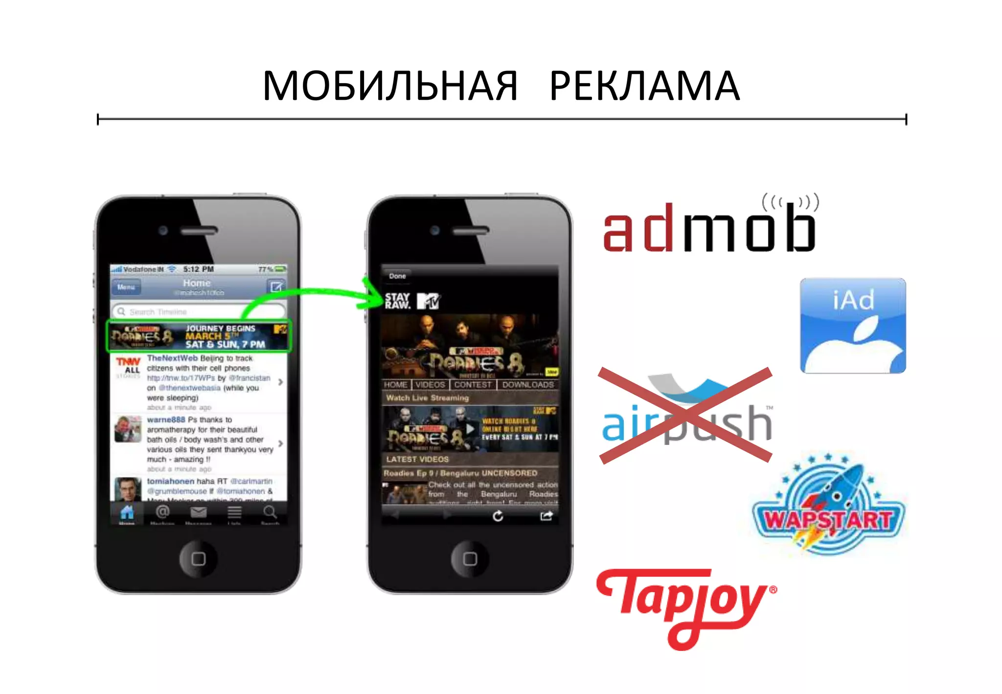 МОБИЛЬНАЯ РЕКЛАМА
 