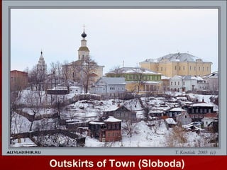 Outskirts  of  Town   (Sloboda) 