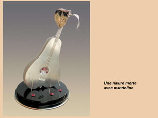 Une nature morte avec mandoline 