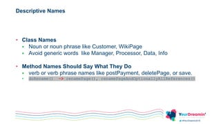 Clean Code Principles | PPTX