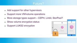 Volume Encryption In CloudStack | PDF | Data Storage and Warehousing ...