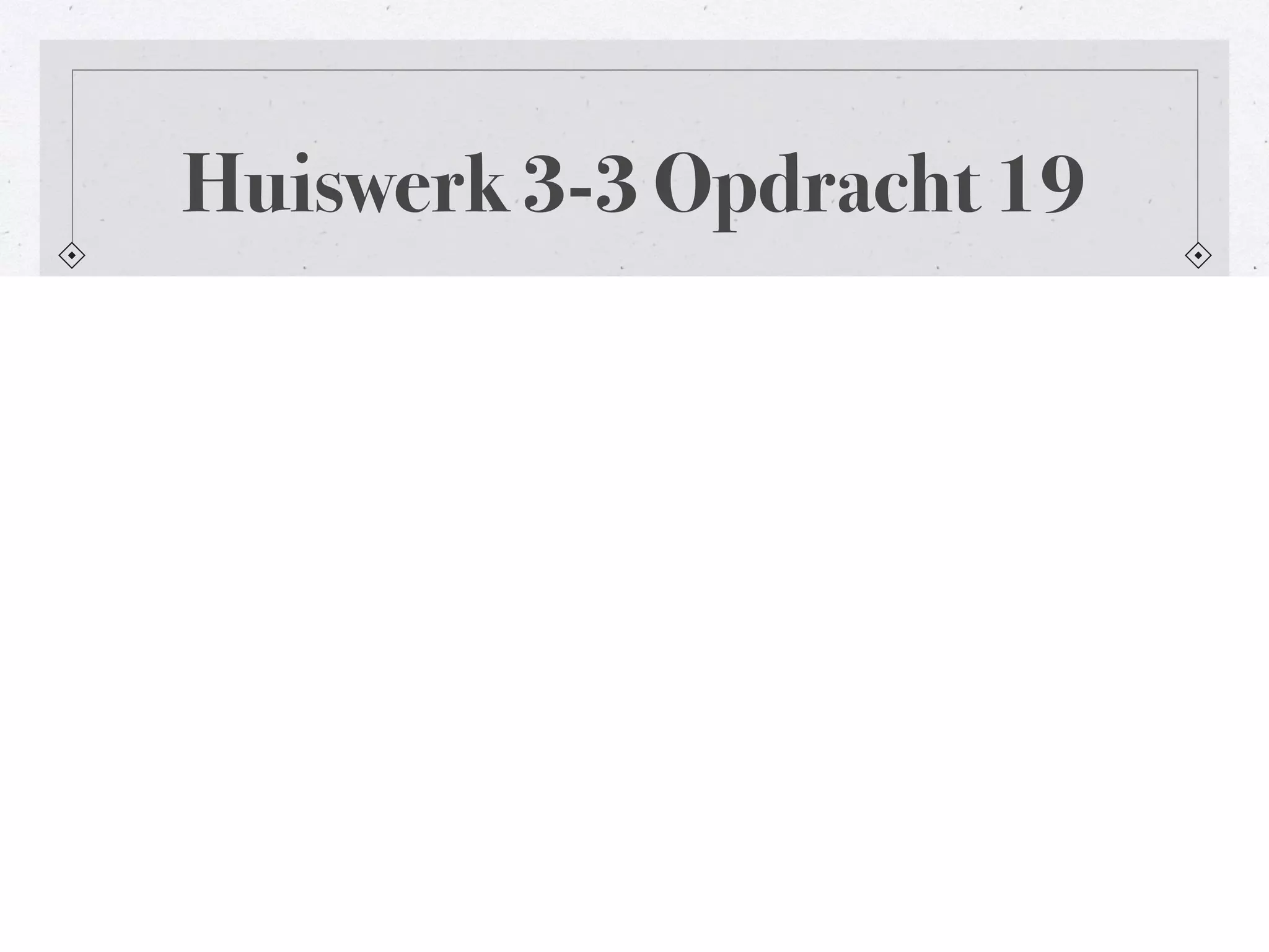 Huiswerk 3-3 Opdracht 19 
De middelloodlijnen van drie van de vier zijden van een vierhoek gaan door één 
punt M. 
Bewijs dat ABCD een koordenvierhoek AM = DM (eigenschap mll zijde AD) 
AM = BM (eigenschap mll zijde AB) 
}⇒ is. 
CM = DM 
BM = CM (eigenschap mll zijde BC) 
(En dus ligt M ook op de mll van 
zijde CD (vraag a).) 
En dus liggen de punten A, B, C en D 
op een cirkel met middelpunt M en dus 
is vierhoek ABCD een koordenvierhoek. 
 
