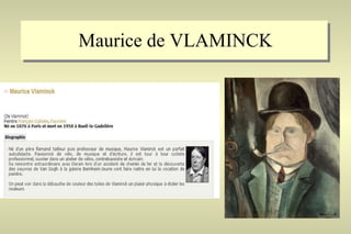 Maurice de VLAMINCK 