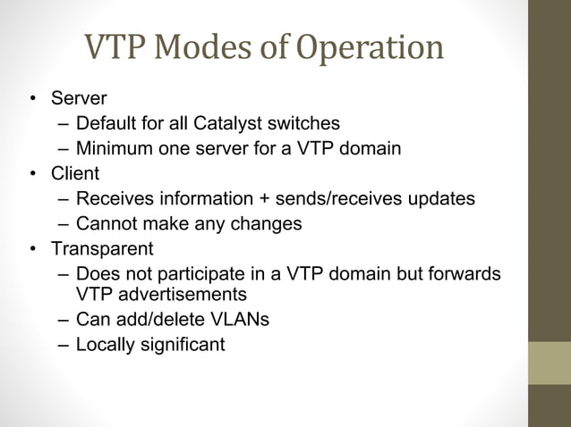 VLAN | PPT