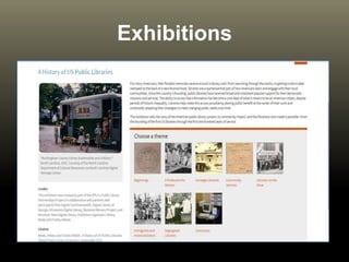 Exhibitions
 