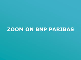 ZOOM ON BNP PARIBAS
 