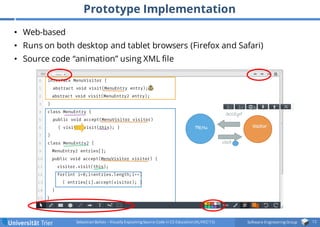 VisualCues: Visually Explaining Source Code in Computer Science ...