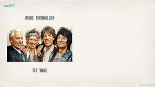 ©lucienengelen
using technology
1st wave
 