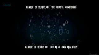 ©lucienengelen
Center of reference for remote monitoring
Center of reference for AI & Data Analytics
 