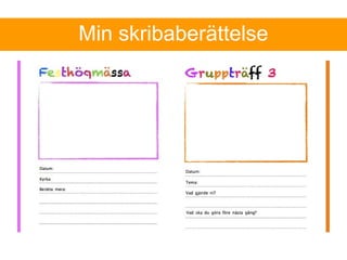 Min skribaber?ttelse
 