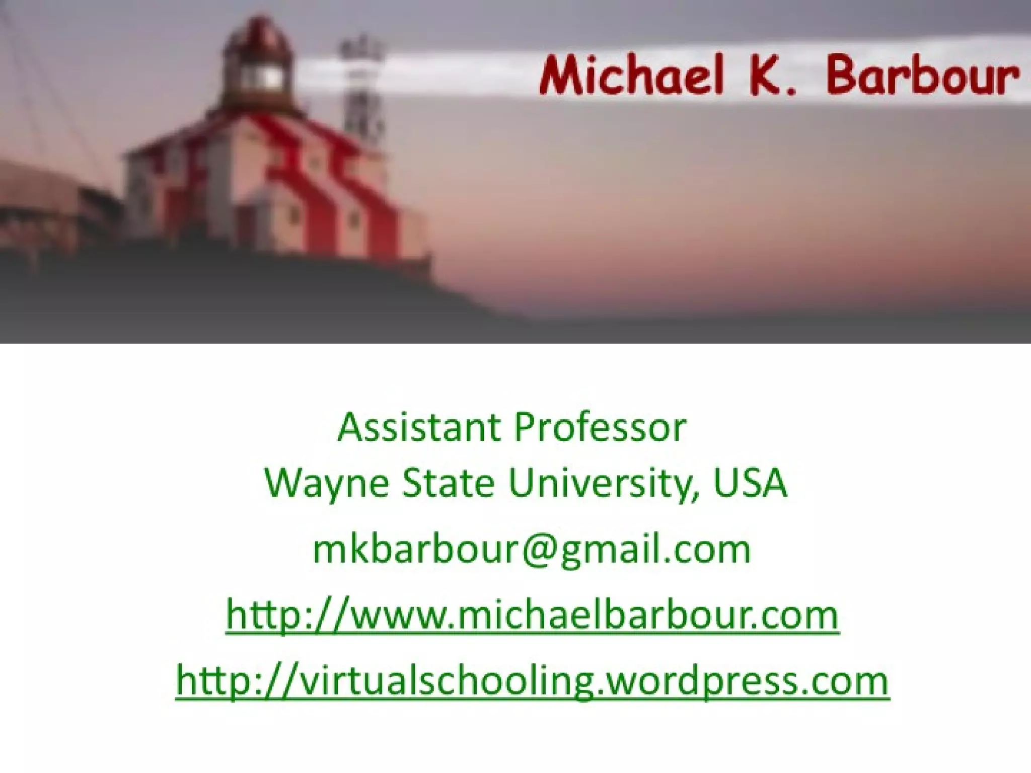 VLN-C AGM 2012 - Primary and Secondary E-Learning: Examining the Process of Achieving Maturity