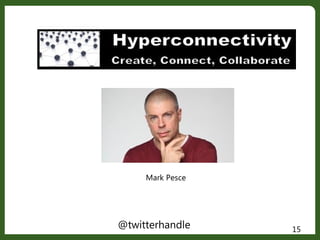 @twitterhandle 15
Mark Pesce
 