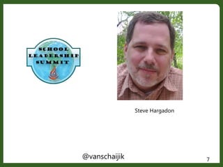 @vanschaijik 7
Steve Hargadon
 