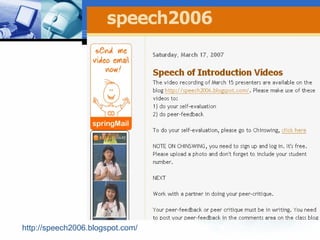 http://speech2006.blogspot.com/ 