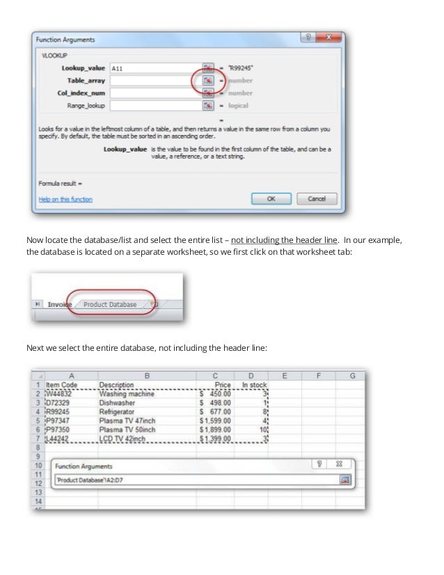 how to use lookup in excel pdf